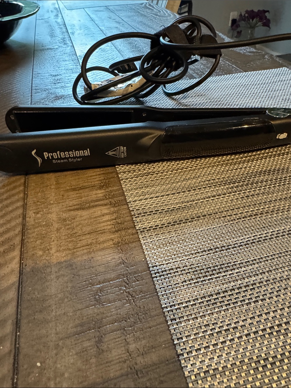 Professional Steam Styler Hair Straightener